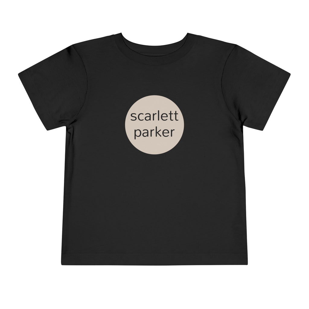 Toddler Short Sleeve Tee – Scarlett Parker Mini Streetwear Essential