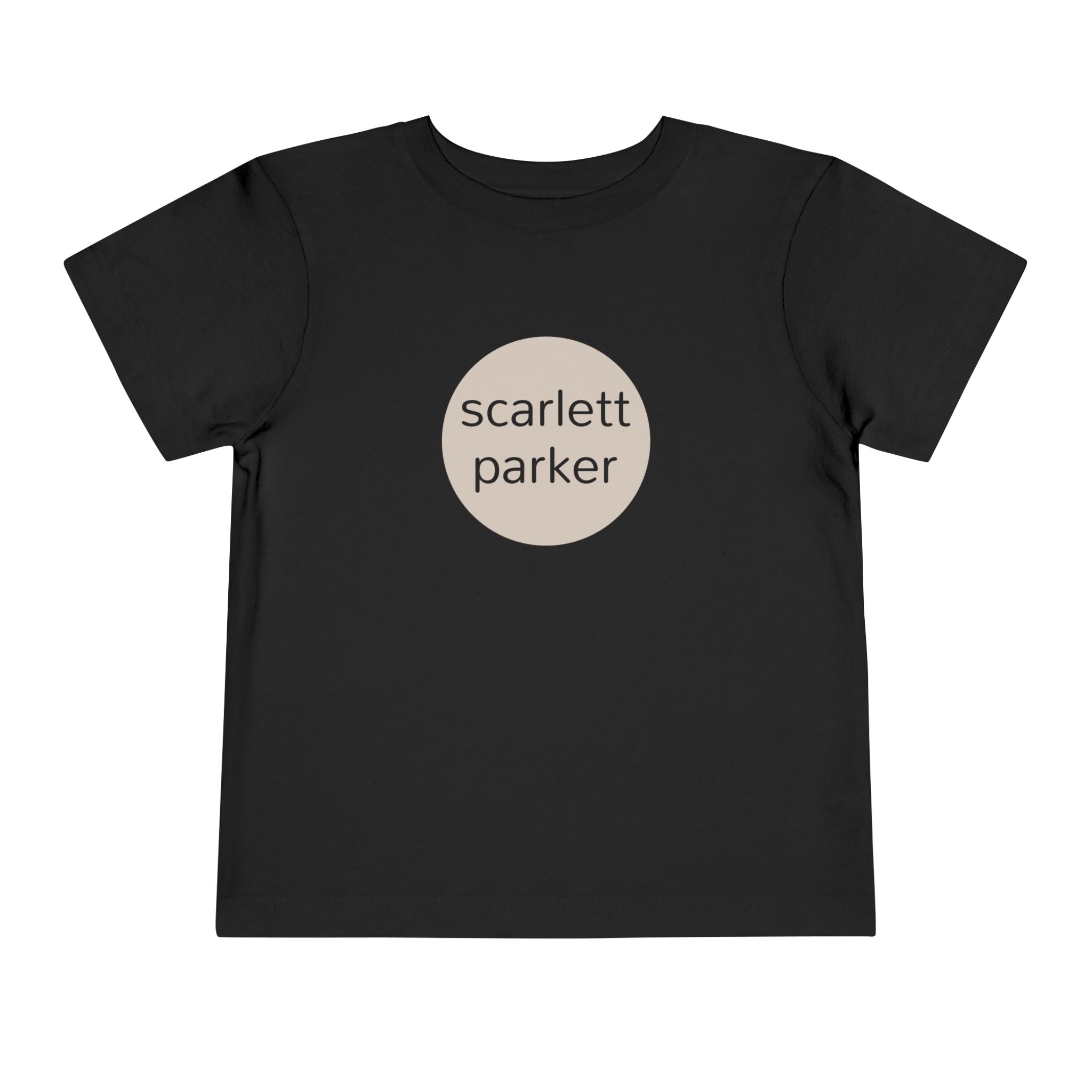 Toddler Short Sleeve Tee – Scarlett Parker Mini Streetwear Essential