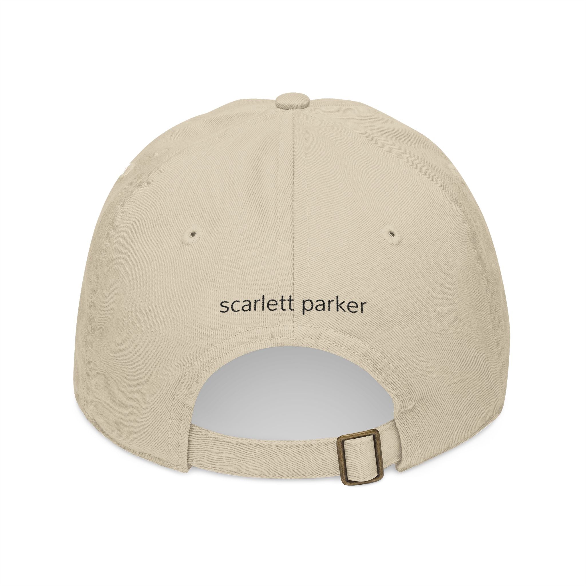 Cotton Embroidered Dad Hat - Classic Streetwear Cap with Vintage Edge