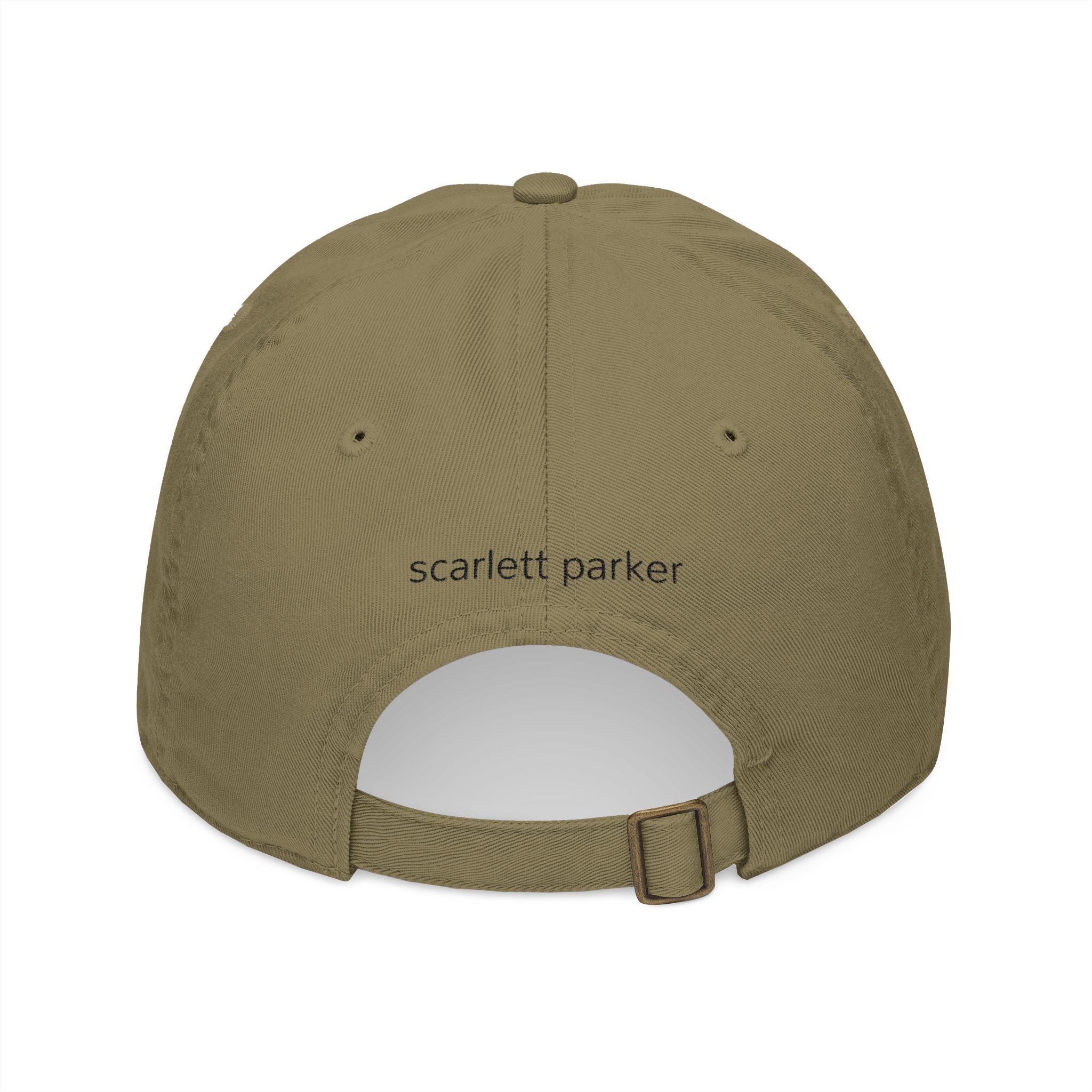 Cotton Embroidered Dad Hat - Classic Streetwear Cap with Vintage Edge