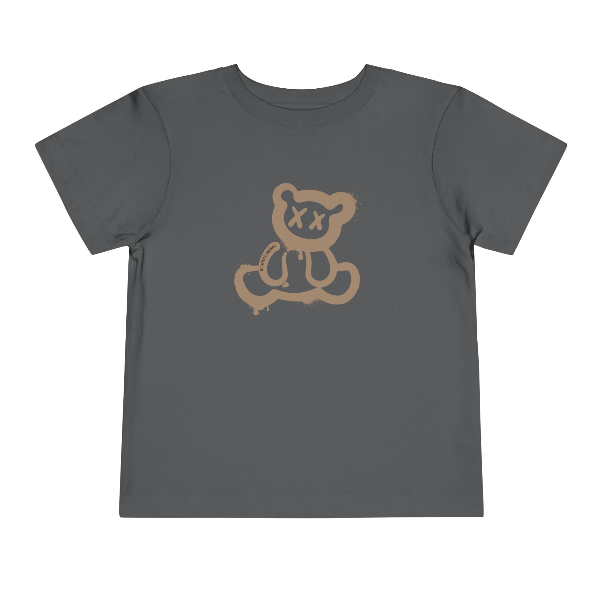 Scarlett Parker Toddler “Punk Teddy” Oversized Tee