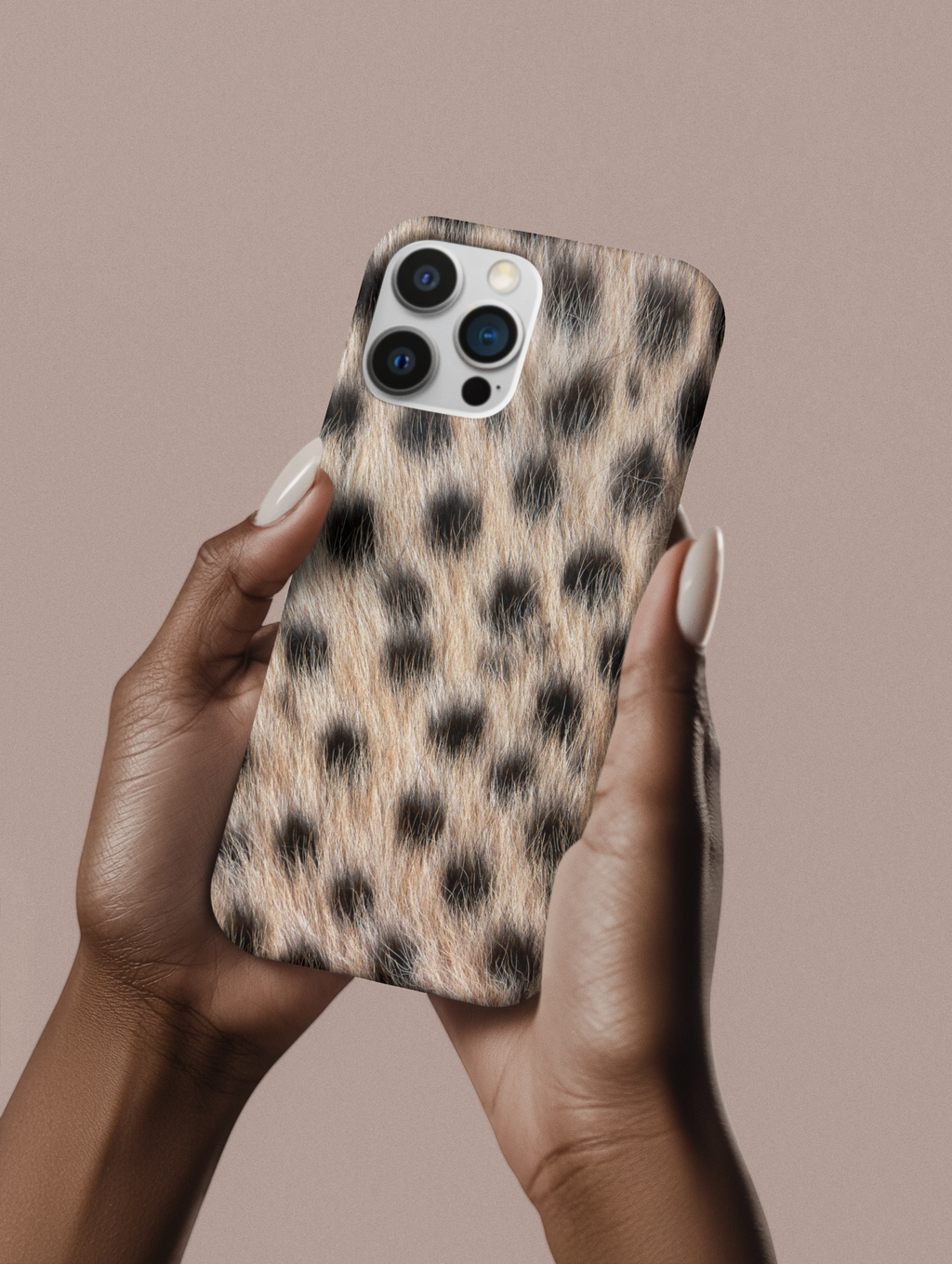 Tough Animal Print Fur Phone Case – Apple + Android