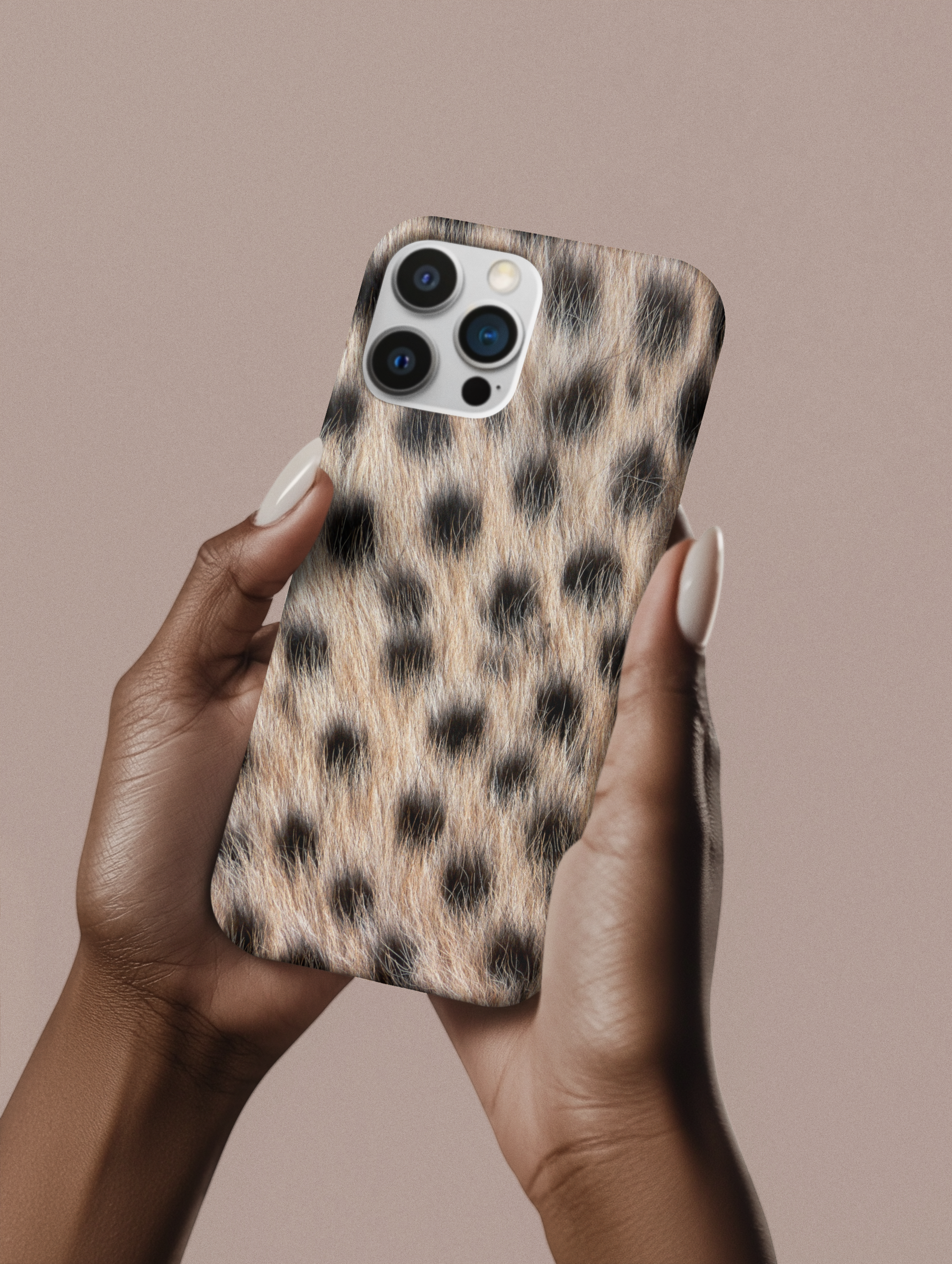 Tough Animal Print Fur Phone Case – Apple + Android
