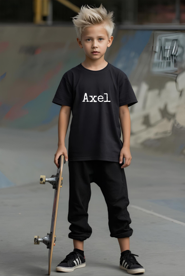 Personalized Oversized Kids Tee – Scarlett Parker Cool Kids Edit
