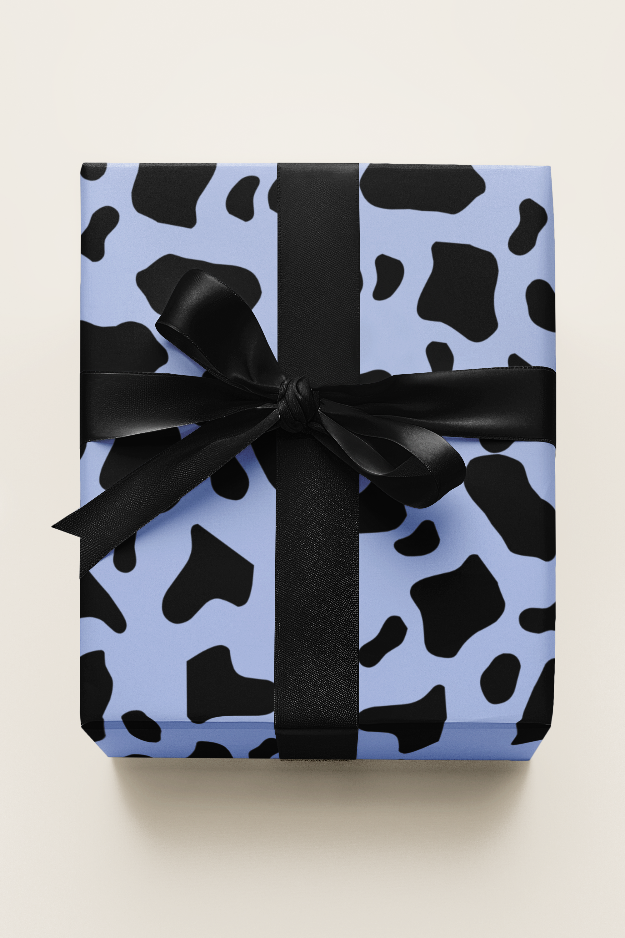 Modern Kids Luxe Gift Wrap Set - Denim + Black Contemporary Wrapping Paper | Scarlett Parker Co.