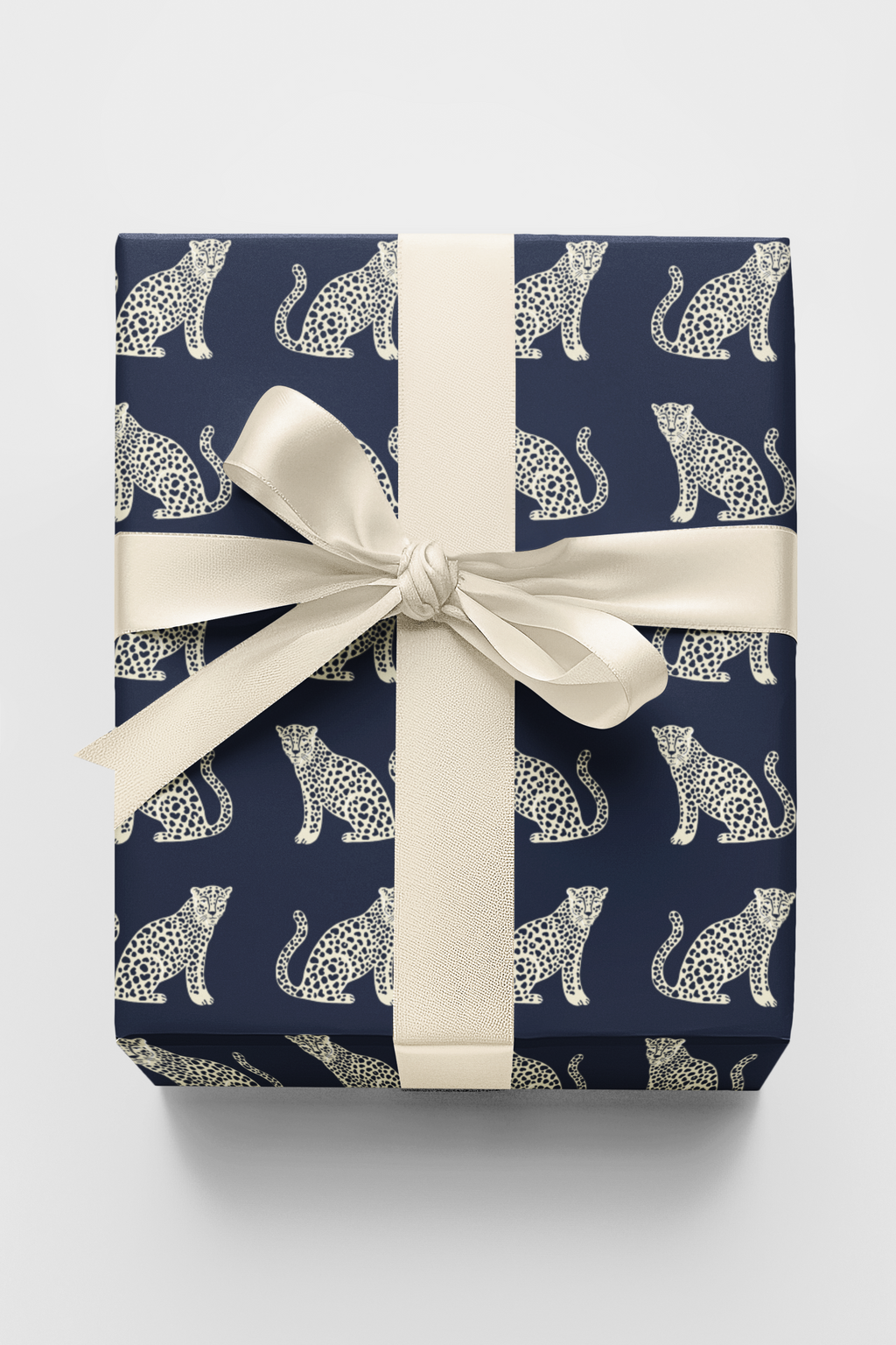 Luxe Gift Wrap Set - Navy + Cream Contemporary Wrapping Paper | Scarlett Parker Co.