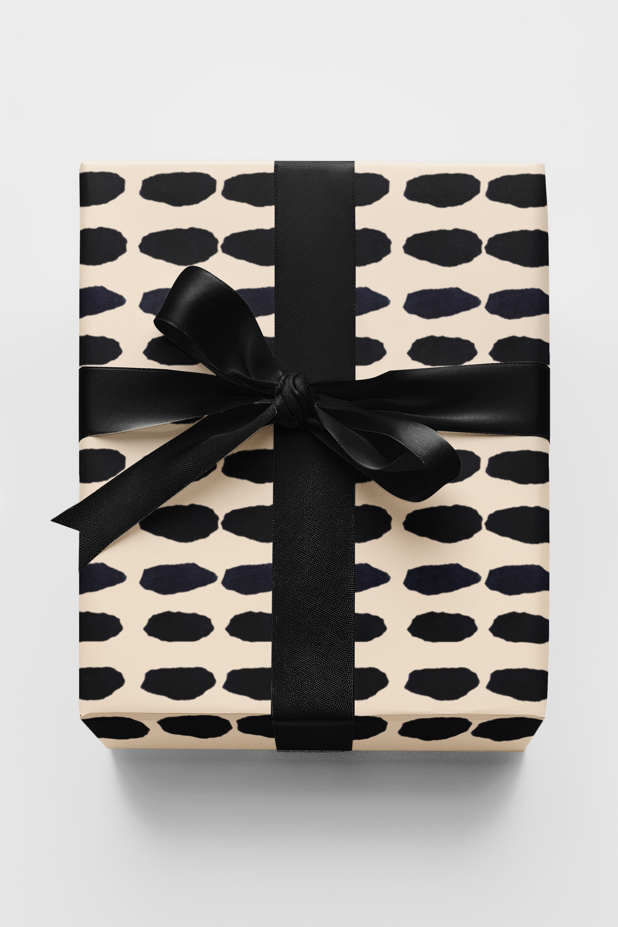 Luxe Gift Wrap Set - Black + Cream Contemporary Wrapping Paper | Scarlett Parker Co.