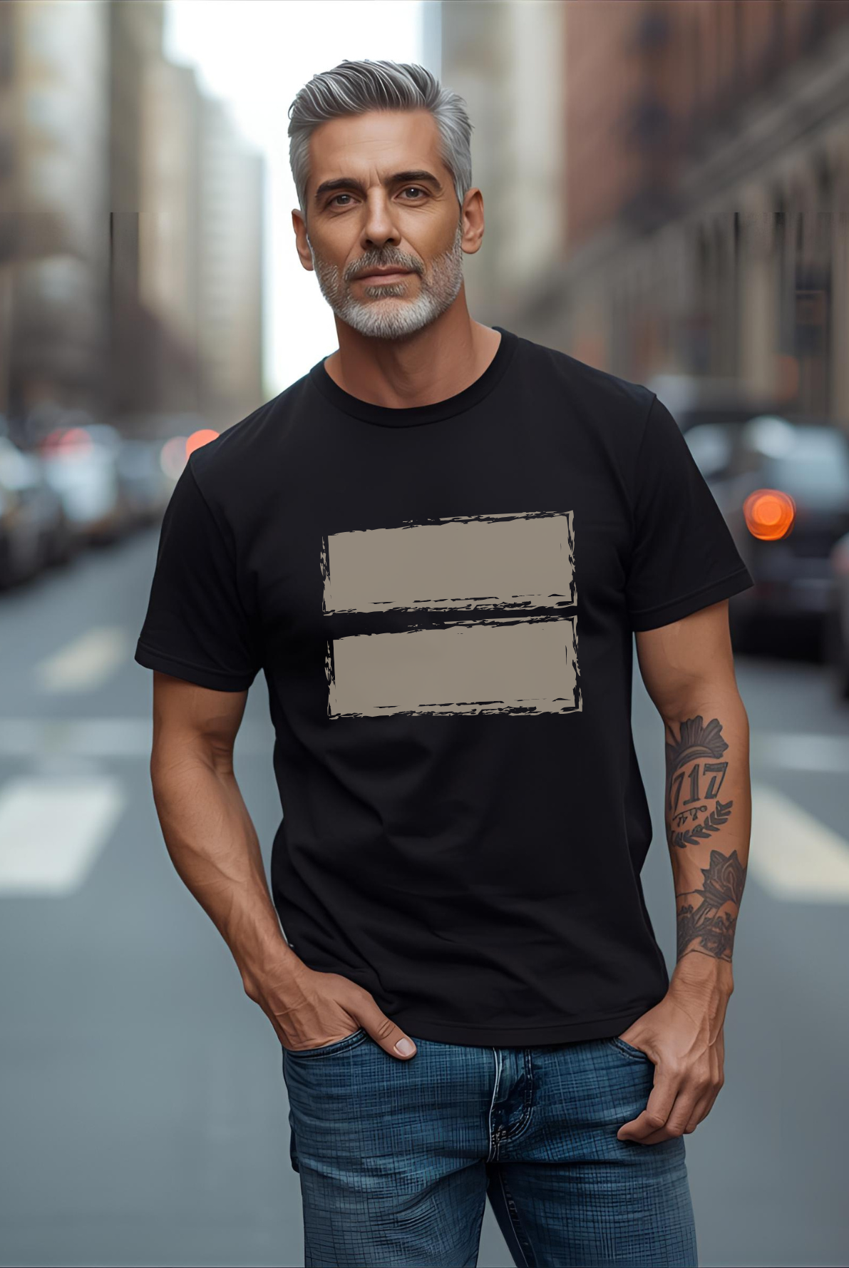 Equal Lines Tee - Minimalist Statement Unisex T-Shirt | Scarlett Parker Co.
