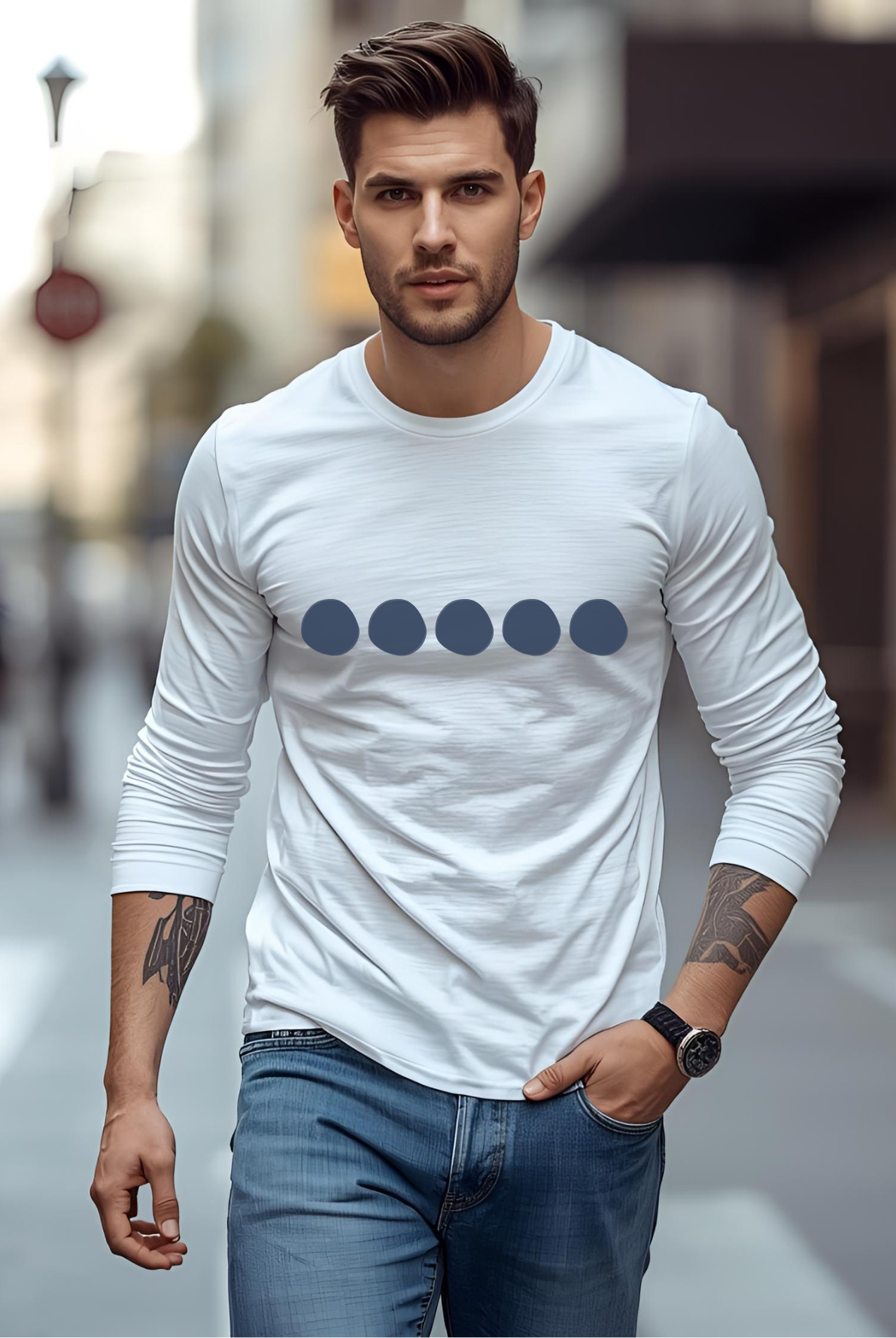 Essential Long Sleeve Crew - Lightweight Classic Layer | Scarlett Parker.