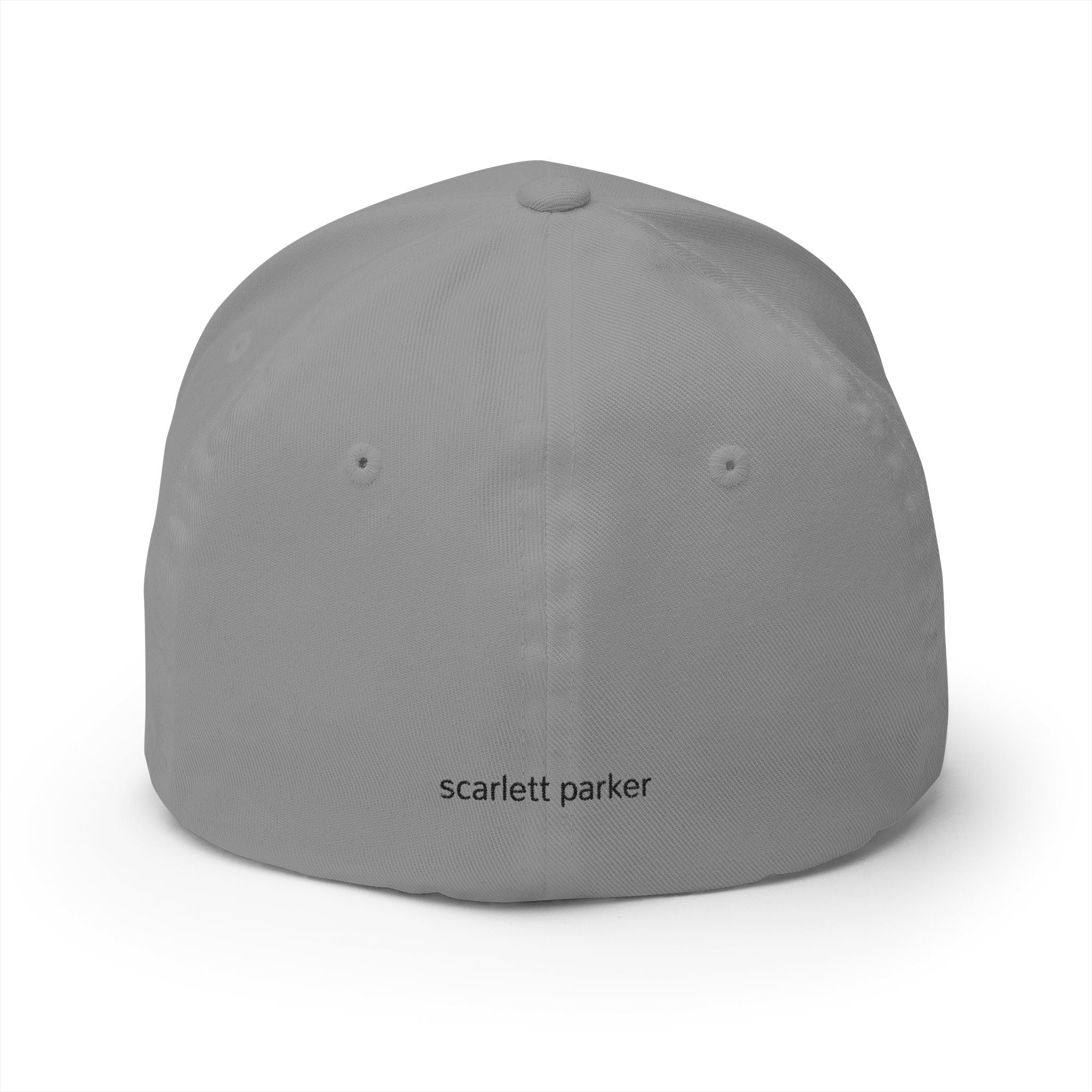 “GRID” Embroidered Baseball Cap - Structured Streetwear Essential (One Size)