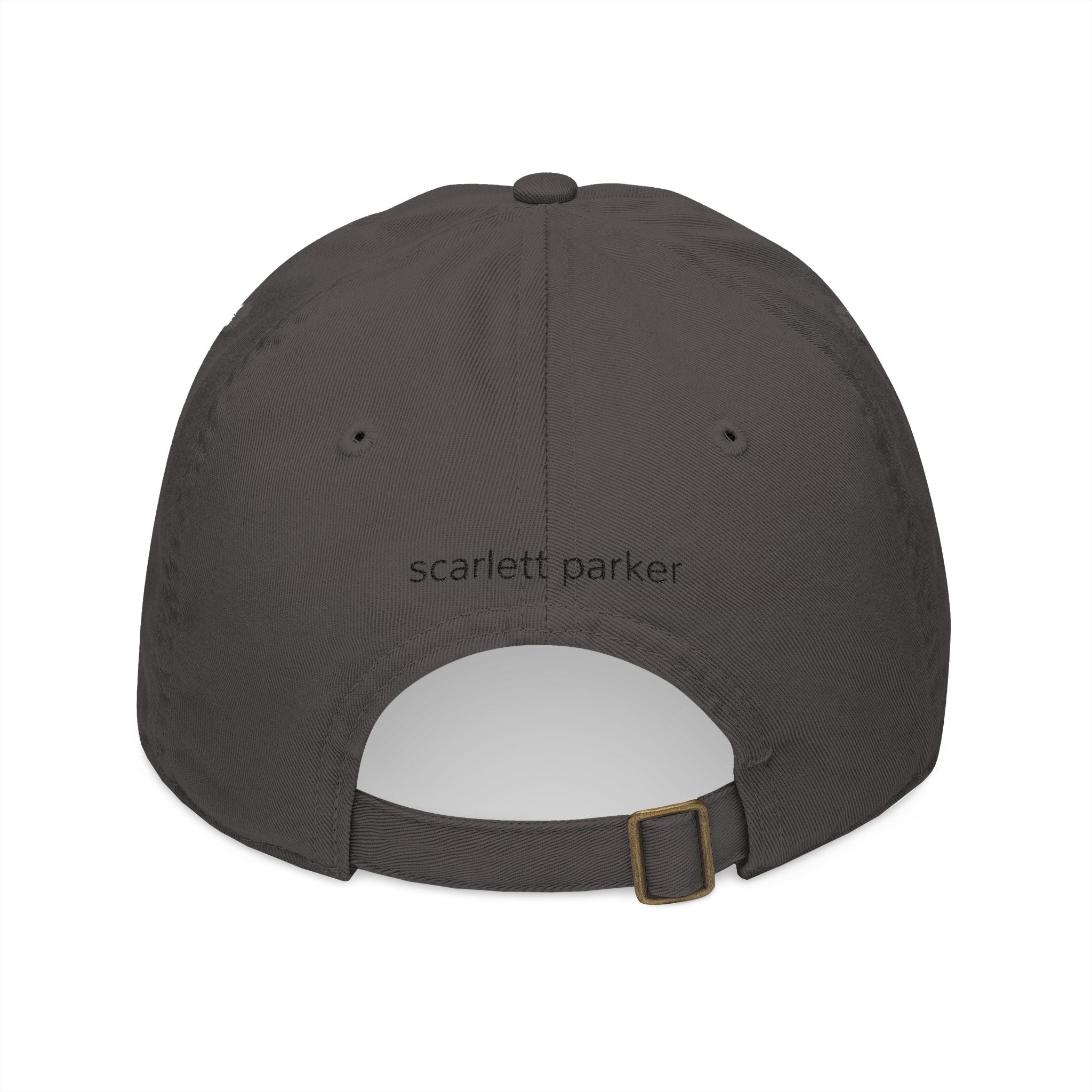Cotton Embroidered Dad Hat - Classic Streetwear Cap with Vintage Edge