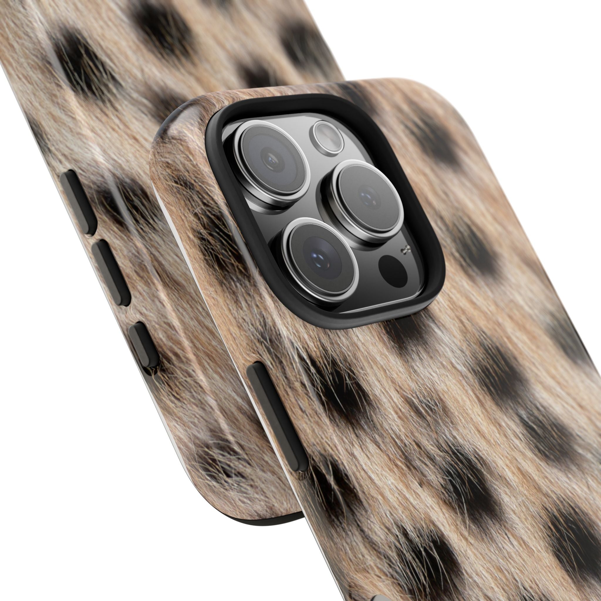 Tough Animal Print Fur Phone Case – Apple + Android