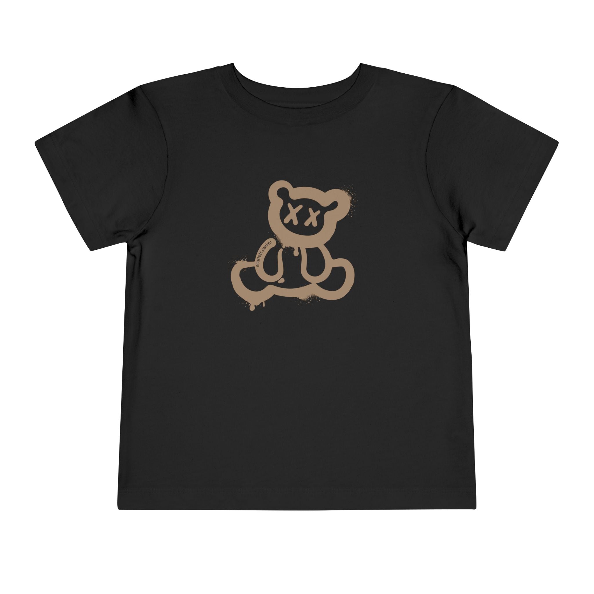 Scarlett Parker Toddler “Punk Teddy” Oversized Tee
