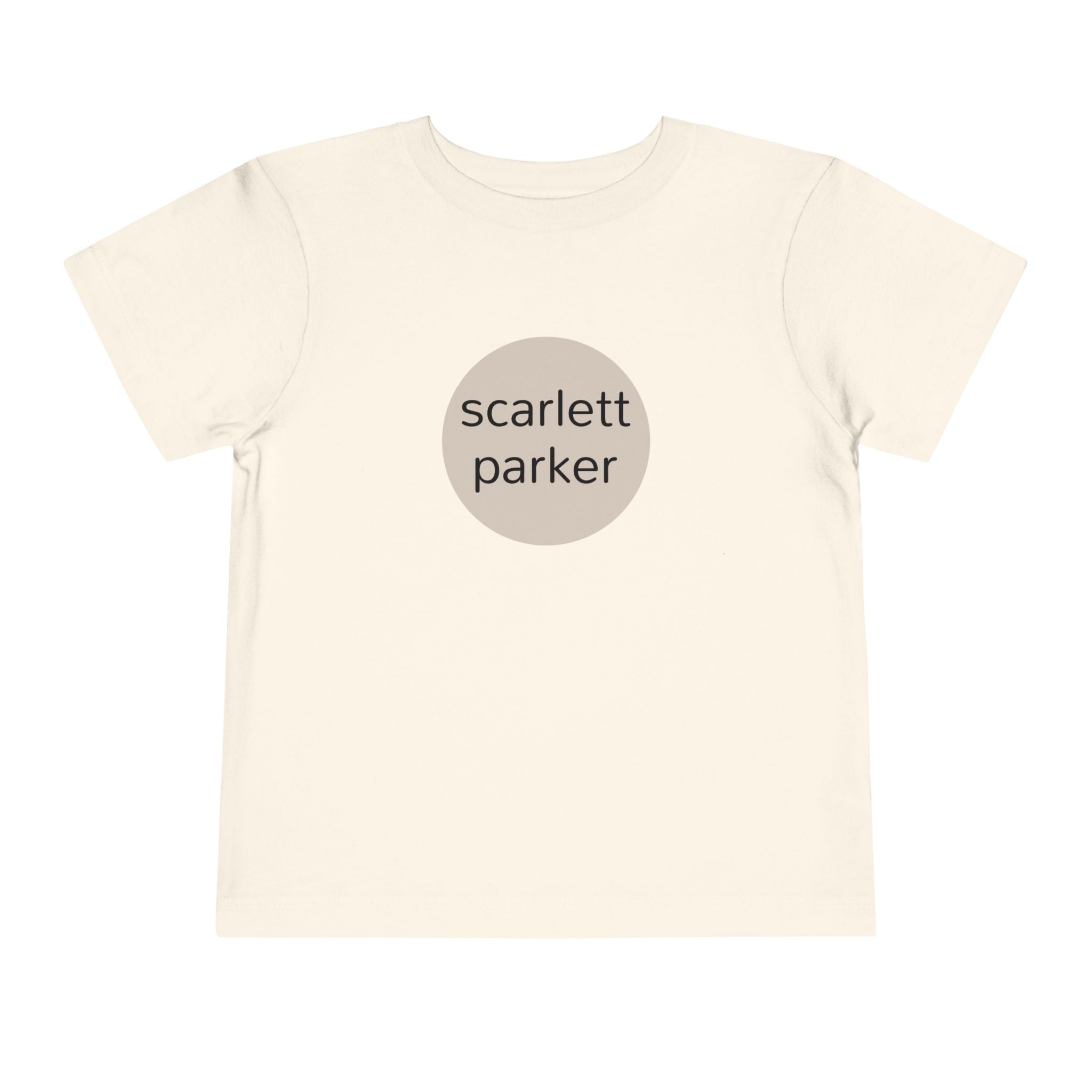 Toddler Short Sleeve Tee – Scarlett Parker Mini Streetwear Essential