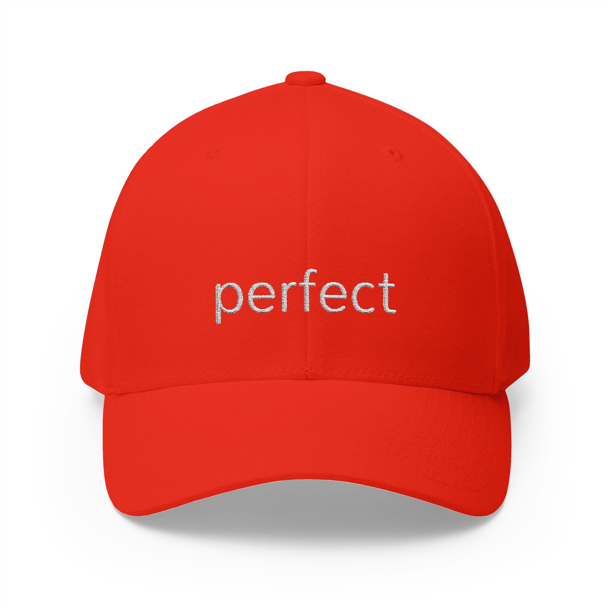 “PERFECT” Embroidered Baseball Cap – Structured Streetwear Essential (One Size)