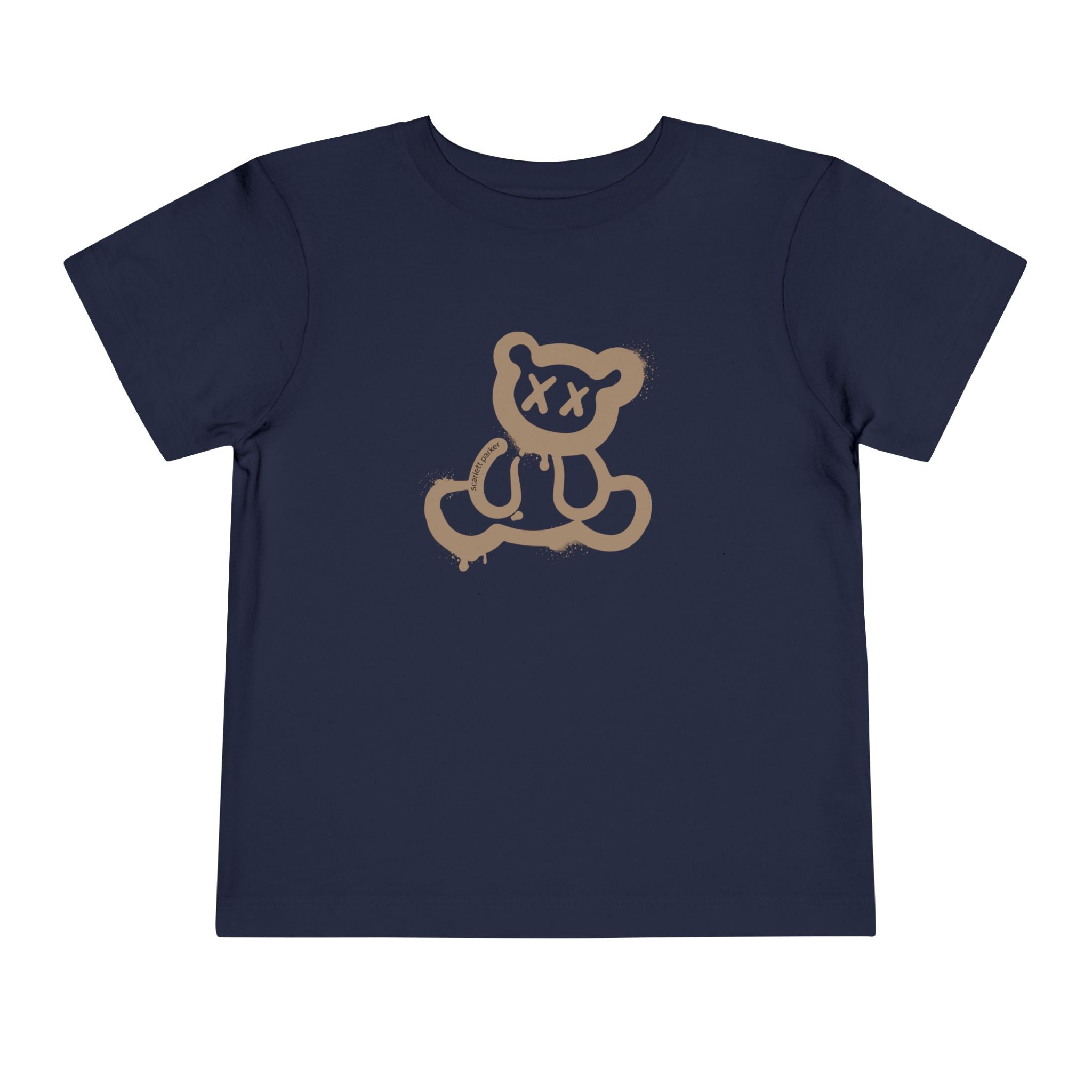 Scarlett Parker Toddler “Punk Teddy” Oversized Tee