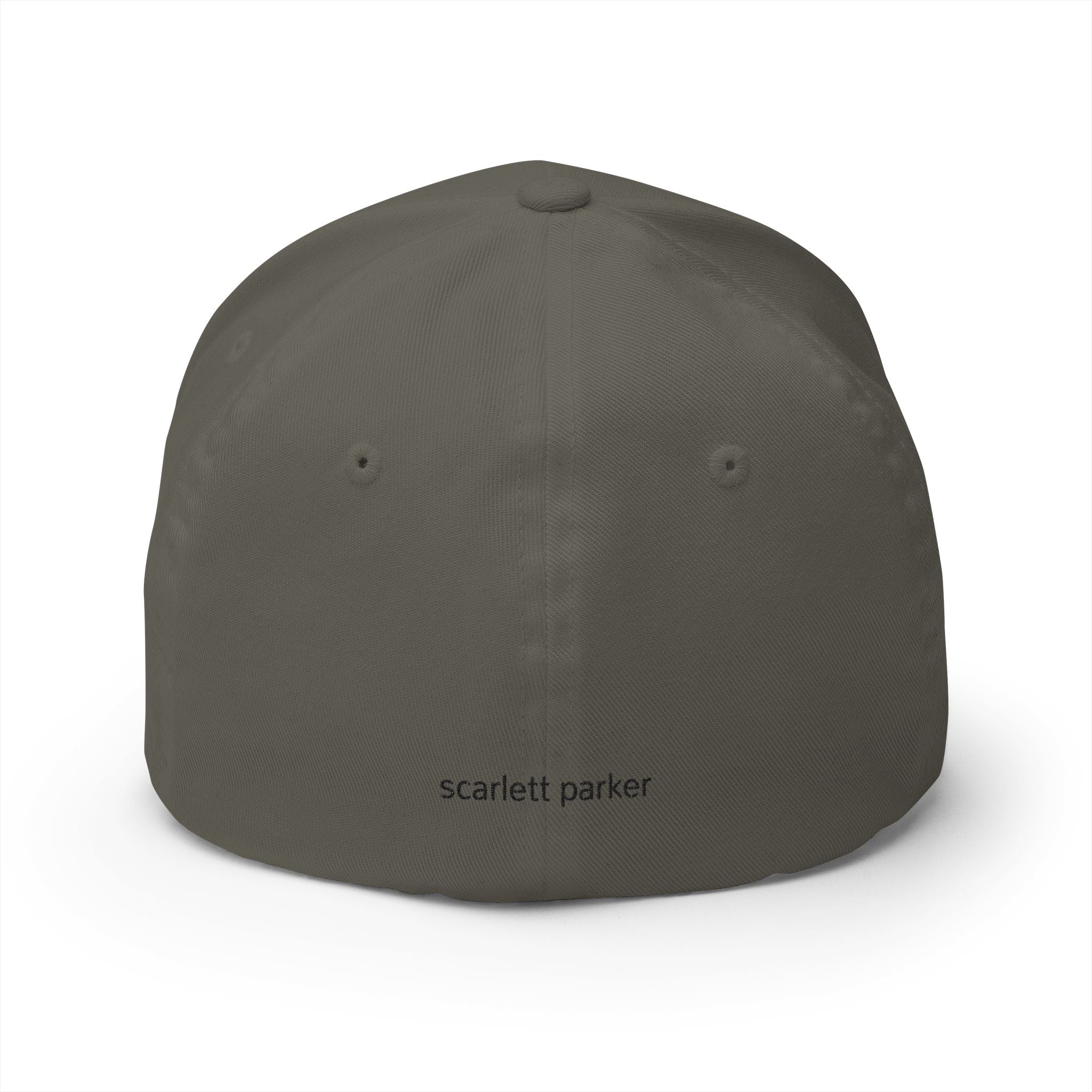 “GRID” Embroidered Baseball Cap - Structured Streetwear Essential (One Size)
