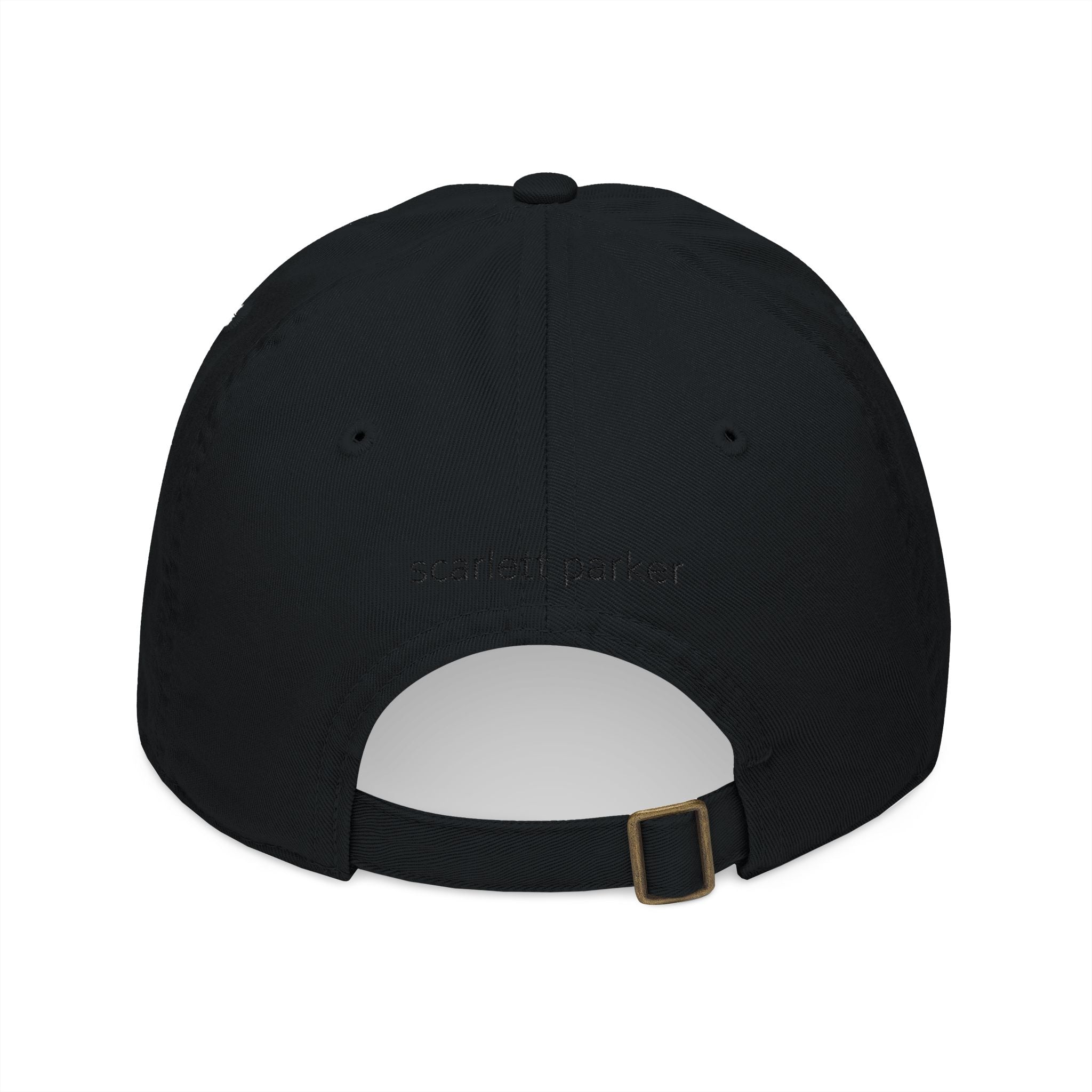Cotton Embroidered Dad Hat - Classic Streetwear Cap with Vintage Edge