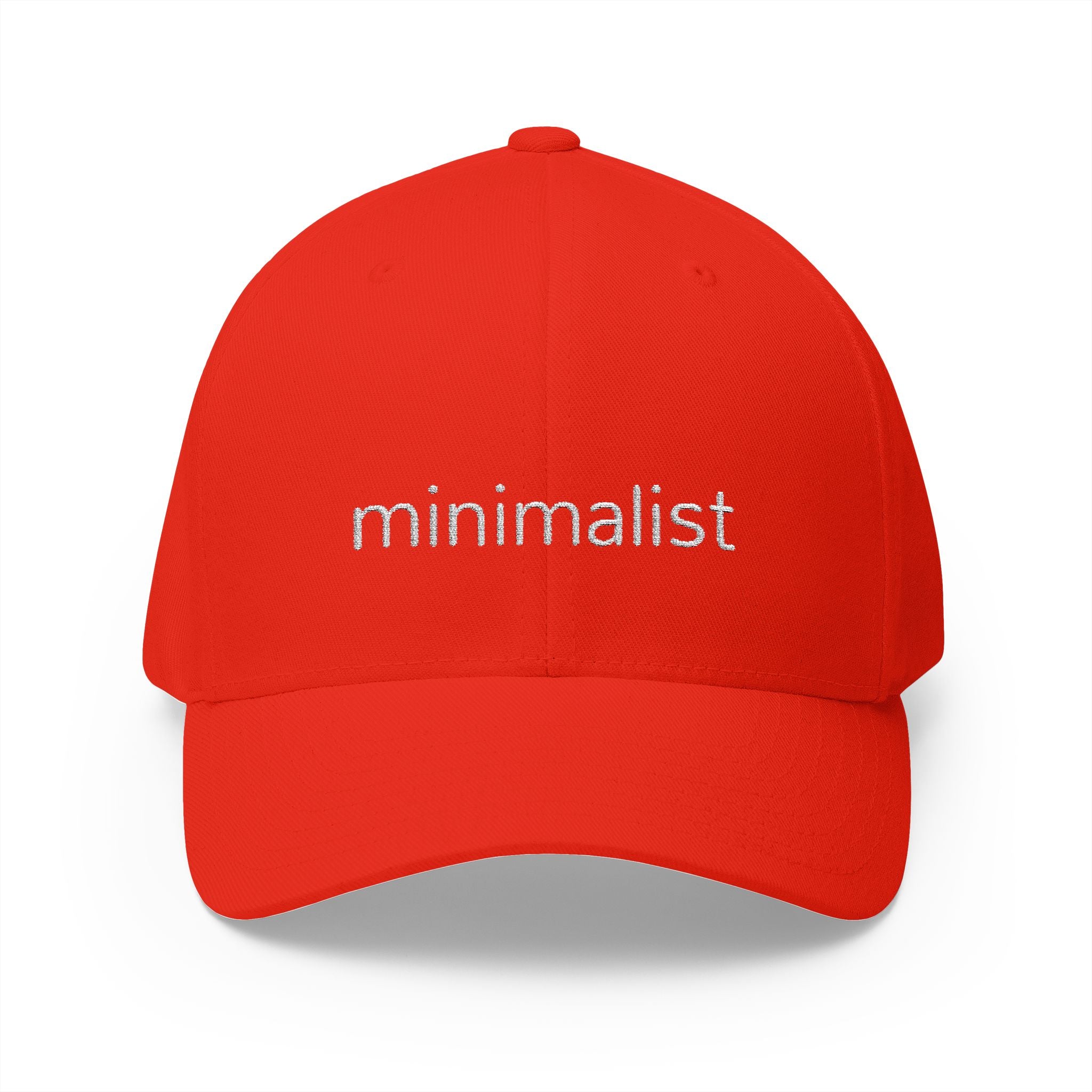 'MINIMALIST” Embroidered Baseball Cap – Structured Streetwear Essential (One Size)
