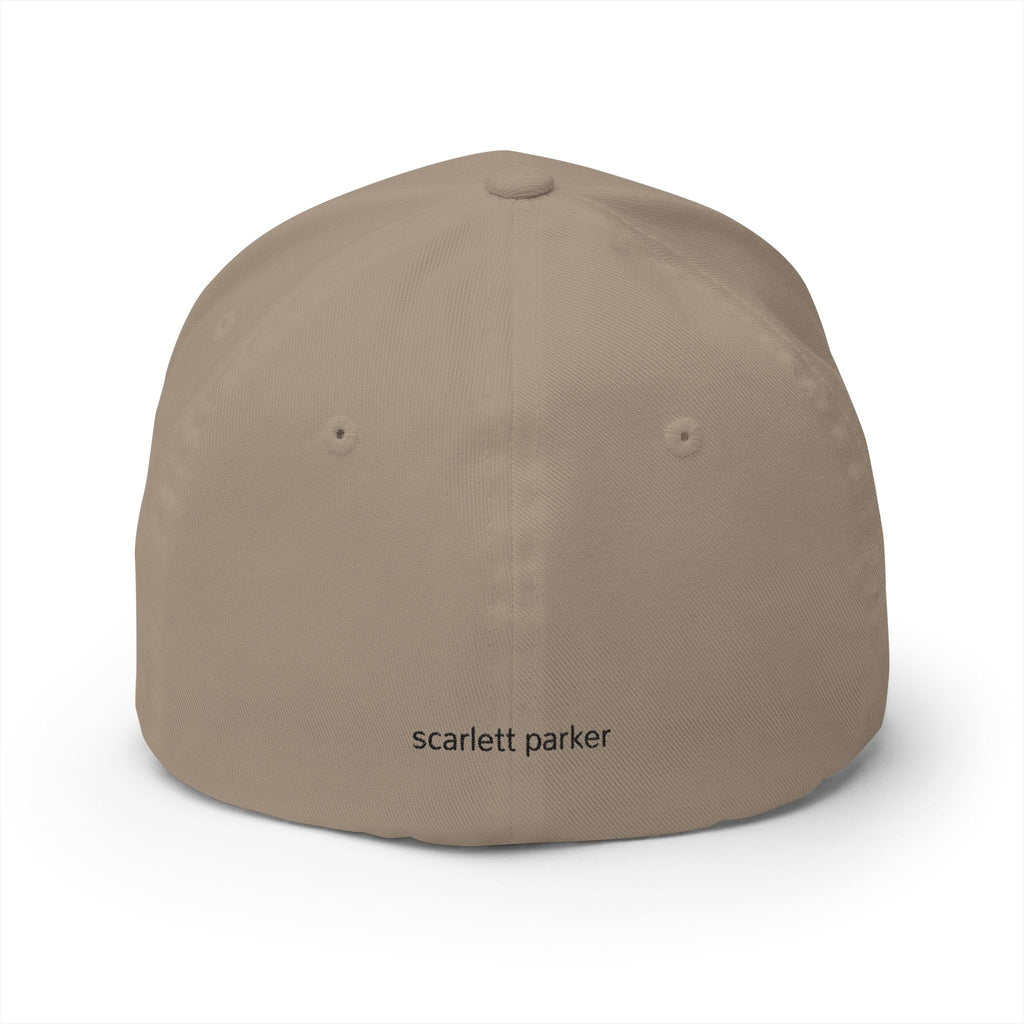 “GRID” Embroidered Baseball Cap - Structured Streetwear Essential (One Size)